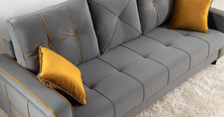 Диван кровать Черри, Серый