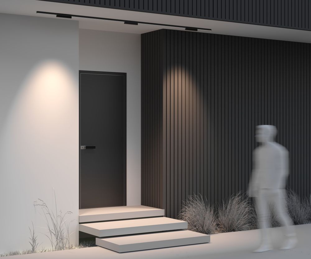 Уличный трековый мангитный светодиодный светильник Maytoni Exility IP   O-TR02-2-S-12WB3K