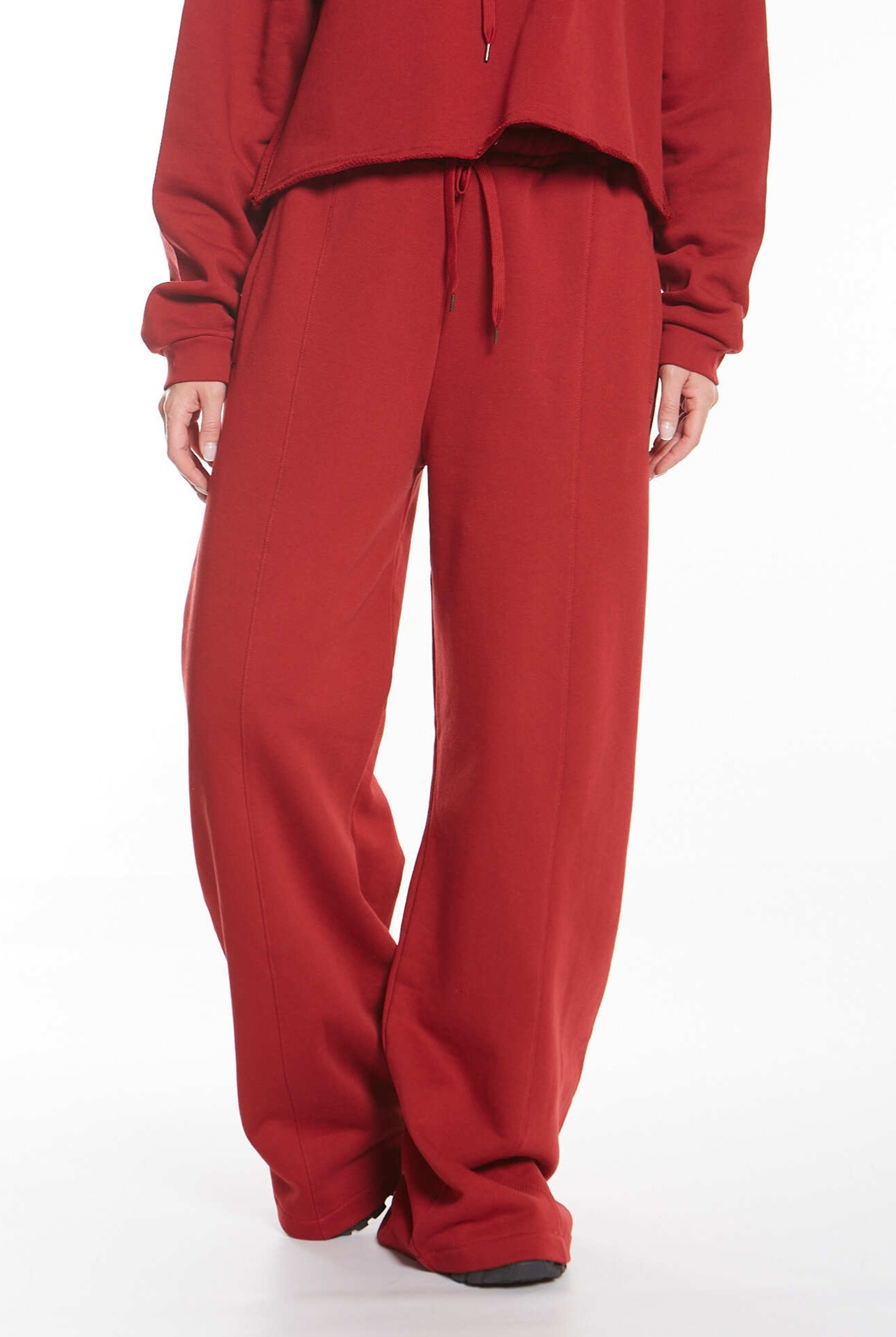 БРЮКИ ИЗ ХЛОПКОВОГО ФЛИСА С ЛОГОТИПОМ