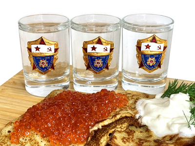 Набор со стопками «Военно-морской флот СССР»