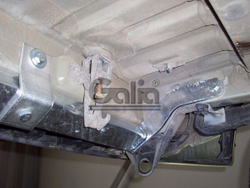 Фаркоп оцинкованный Galia R081A для Renault Kangoo 1998-2010(паспорт и сертификат в комплекте)(без электрики)