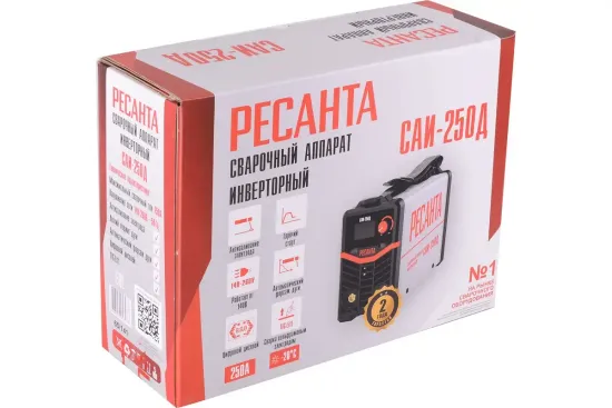 Сварочный инвертор "РЕСАНТА" САИ-250Д