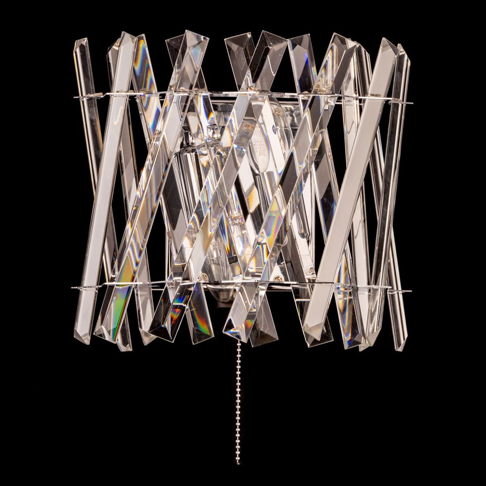 Citilux Ингвар CL334421 Бра хрустальное с выключателем Хром