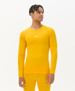 Футболка компрессионная с длинным рукавом CAMP PerFormDRY Baselayer LS Tee, желтый