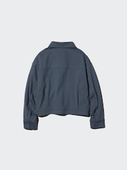 UNIQLO Свободная куртка, темно-синий