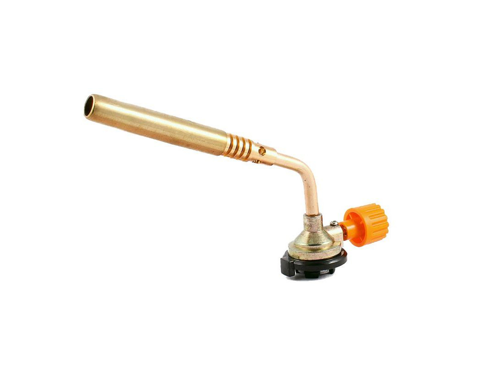 Горелка газовая на цанговый баллон металлическая R-7523 (10шт/уп)