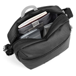 Сумка антивор Pacsafe GO Festival Crossbody, черная смола, 4,5 л.
