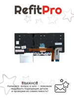 Клавиатура для ноутбука Lenovo E480/T480s/L380/L380/Yoga/E490/L390/L390 Yoga раскладка - русская, с подсветкой, серая (01YN342), оригинал