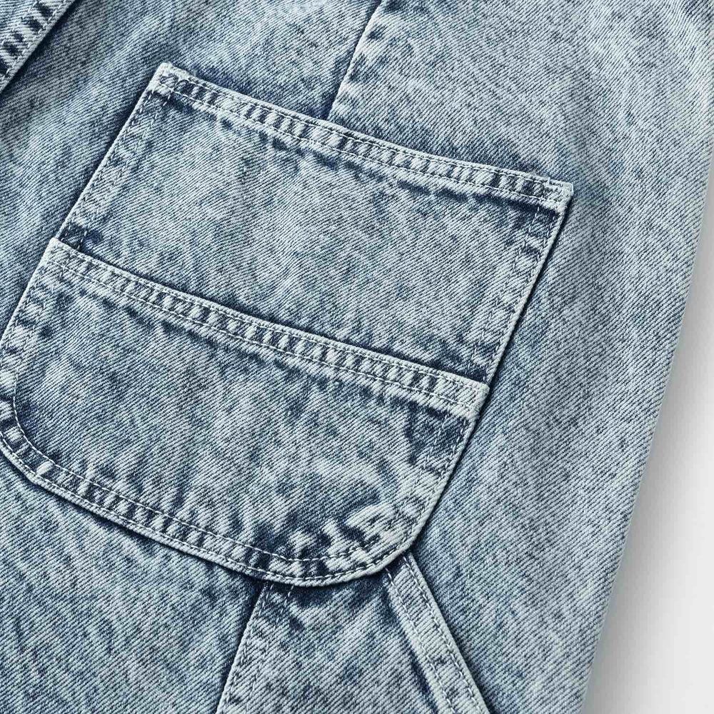 Шорты Ymkashix Джинсовые синие