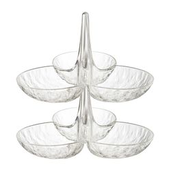 Набор менажниц из акрила Arctic, прозрачный, 2 шт.