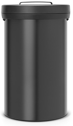 Ведро Brabantia 60л матовое черное