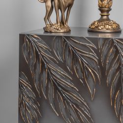 Тумба прикроватная Тропик Классика Серый Найт Голд левая