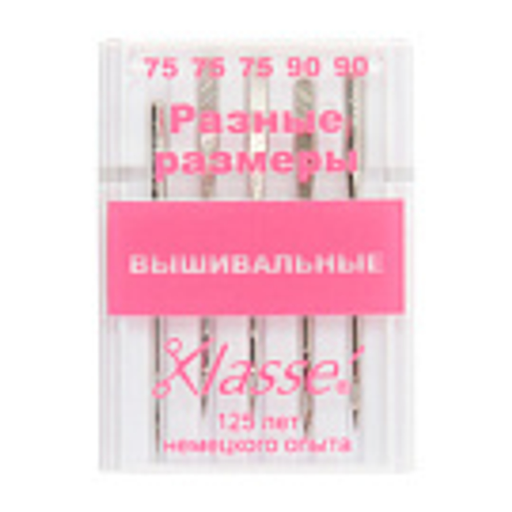 Иглы для БШМ вышивальные 75, 90 A6180.99 Klasse