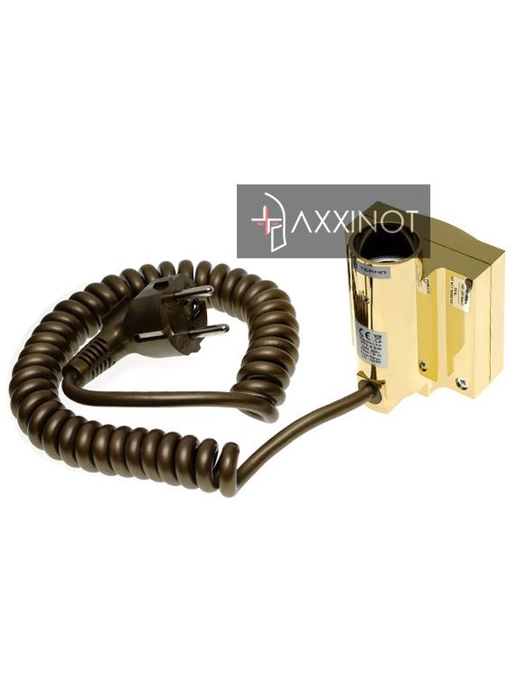 Тен квадратный для полотенцесушителя с блоком управления KTX-4 с проводом