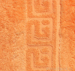 Махровое полотенце Noblesse 1001 ярко-оранжевое от Cawo Германия