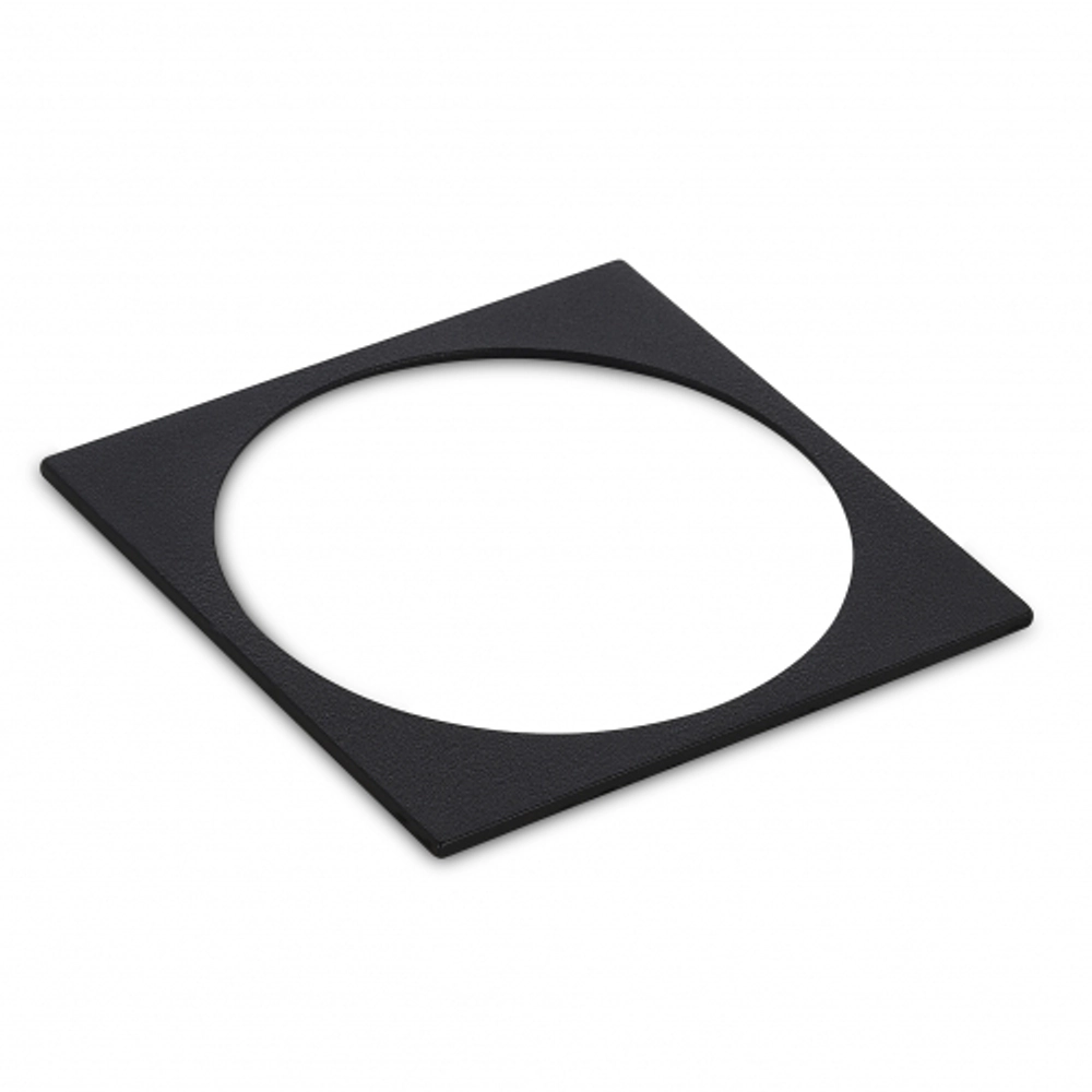 Декоративная  одиночная рамка для светильника DL20761,  89х89х2.5,   черная