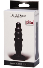 Анальный стимулятор Small Bubble Plug Black (10 см , черный) (Цвет: черный)