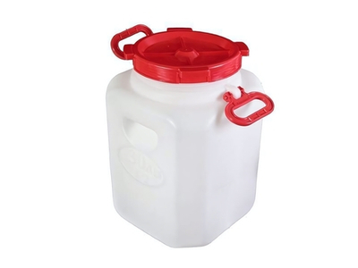 Канистра-бочка 50л (диам.горл.215мм) с навесными ручками