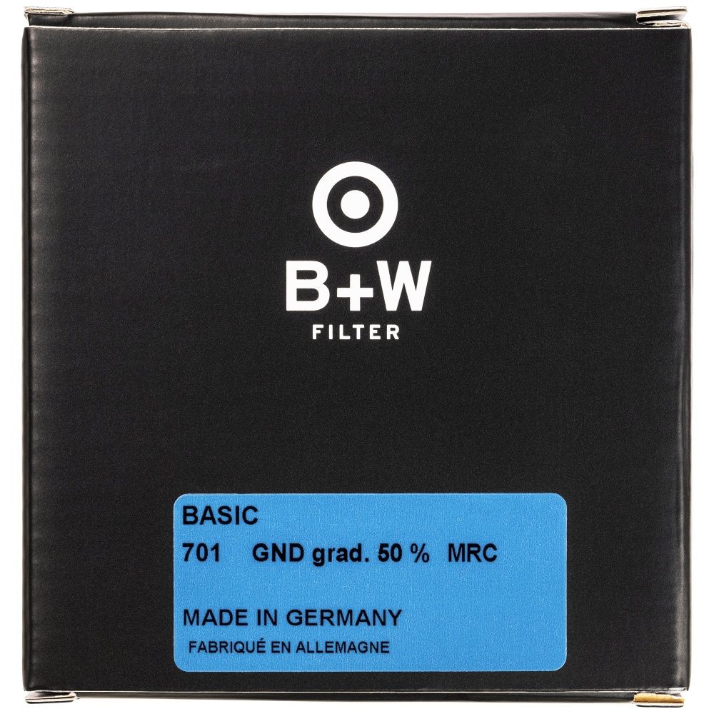 B+W BASIC 701 MRC 55mm Graduated ND 50%. Градиентный светофильтр
