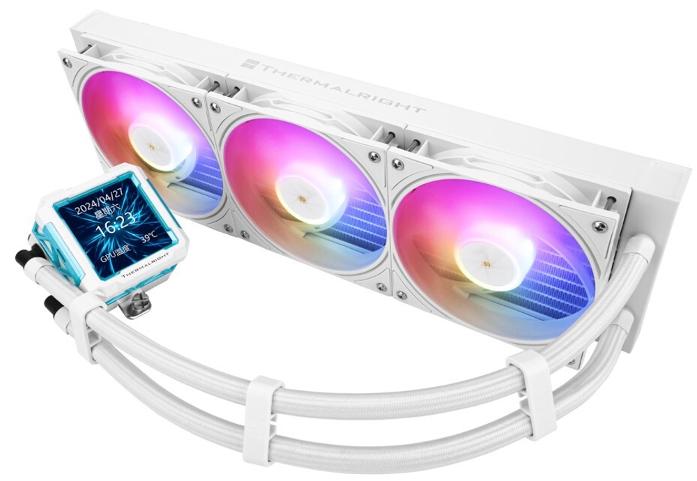 Система охлаждения жидкостная Thermalright Frozen Warframe PRO 360 White ARGB