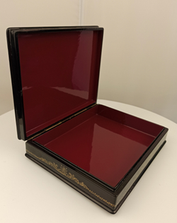 Шкатулка "Москва" (Ручная роспись Холуй)