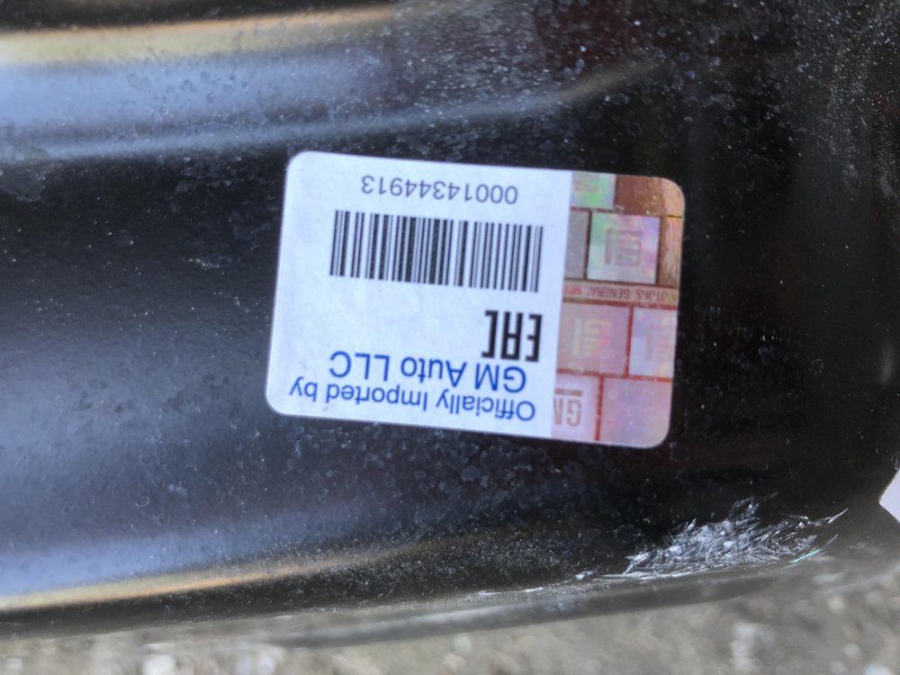 Панель кузова правая Chevrolet Cruze Седан оригинал 95057517