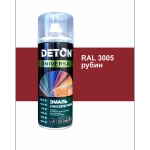 DETON UNIVERSAL  Аэрозольная эмаль алкидная атмосферастойкая Рубин 520мл RAL 3005