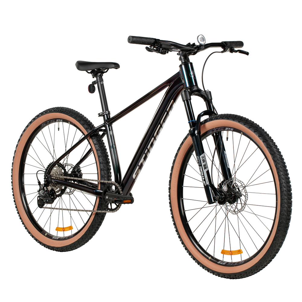 Велосипед 27.5" STINGER GRADIENT EVO р.SM фиолетовый