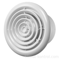 Вентилятор 125 ERA FLOW 5 BB D 125 осевой канальный выт. с круглой решеткой с двигателем на ш/подшип