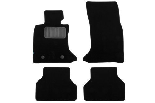 Коврики в салон для BMW 5 Е60 АКПП 2002-2007, 2007-2010, седан, 4 шт. (текстиль) KLEVER03050922110KH