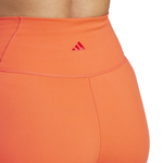 Баскетбольные женские шорты adidas Yoga Studio Five-Inch Shorts Orange