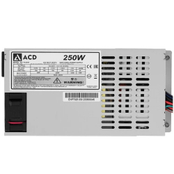 Блок питания ACD FL0250 250W, FLEX ATX, 80+ Bronze, 4cm fan, A-PFC, MTBF 100000Hrs (Enhance ENP7025B) (аналог FSP250-50GUB) OEM