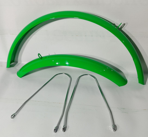 Крылья вело 20 варма салатовый, без крепежа