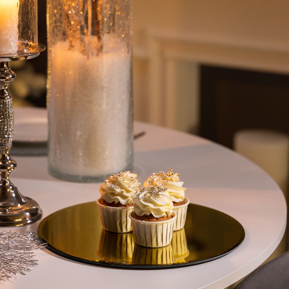 БЛЮДО СЕРВИРОВОЧНОЕ "GOLDEN MIRROR" 30 СМ