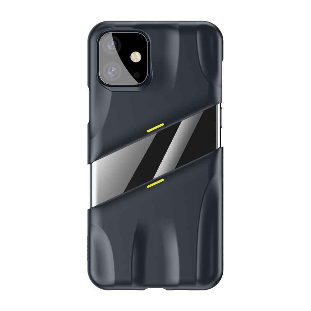 Чехол для Apple iPhone 11 Baseus Let''s go Airflow Cooling Game Protective Case - Grey&Yellow