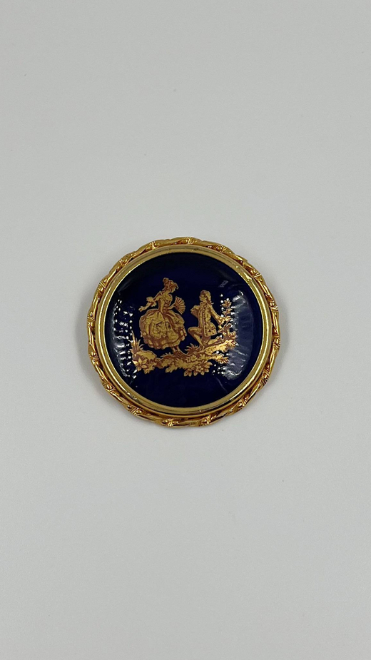 Брошь Limoges