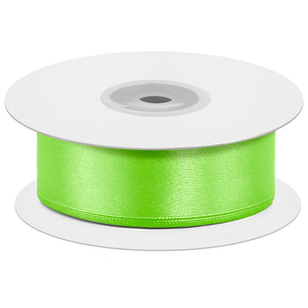 Лента атласная (0,6 см*22,85 м) Салатовый, 1 шт.