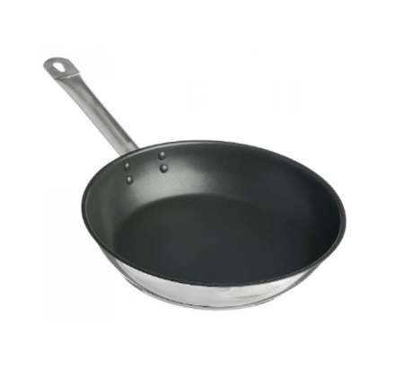 Сковорода 30 см б/кр а/п (Общепит) корпус 0,6 мм индукц. дно ТРС 3,5 мм