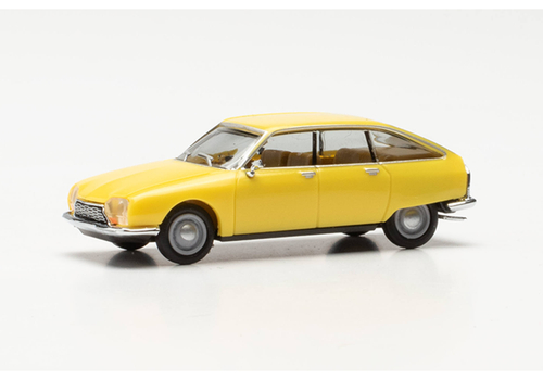 Автомобиль Citroën GS, желтый