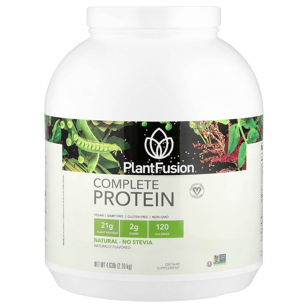 PlantFusion, Полный протеин, натуральный, 2,1 кг (4,36 фунта)