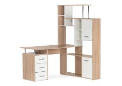 Компьютерный стол КС15 правый 142,7х130х175,2 дуб сонома