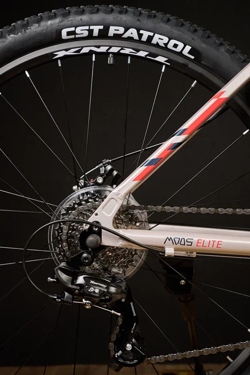 Велосипед горный TRINX M005, ELITE, 27.5"*17", Shimano 8s