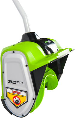 Снегоуборщик-снеголопата GREENWORKS GD40SS 40В,б/щ,30 см,без АКБ/ЗУ (2600807)