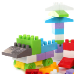 Конструктор в ведре BLOCKS №110. Артикул Арт.№046(в наборе 110 деталей конструктора, ведро, крышка о