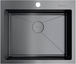 Мойка Omoikiri Akisame 59-GM нерж.сталь/вороненая сталь(арт.4973096)