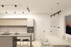 DK8056-BK Подвесной светильник SMART MOON 12W DIM 3000K-6000K, черный, алюминий, акрил