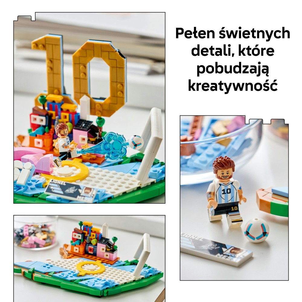 Конструктор LEGO Editions 43011 Лионель Месси Футбольные моменты — фото 12