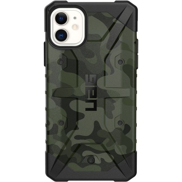 Чехол Uag Pathfinder SE Camo для iPhone 11 зеленый камуфляж (Forest Camo)