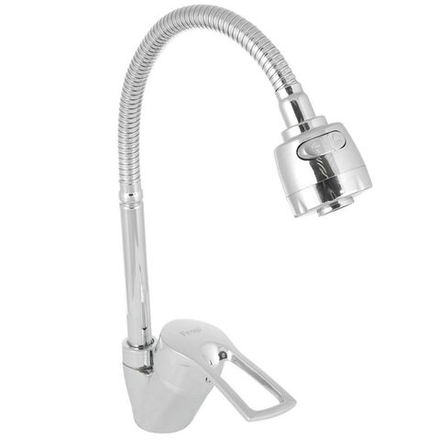 Смеситель для кухни, Frap, гибк излив, с картриджем, хром, F43701-B