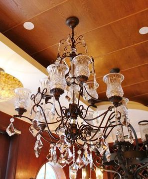 vintage chandelier  40-01  ( by Funky Vintage )